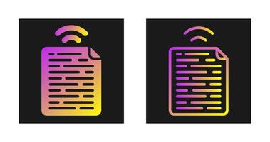 Document Vector Icon