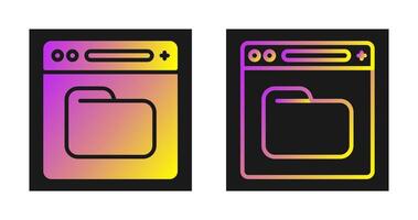Browser Vector Icon