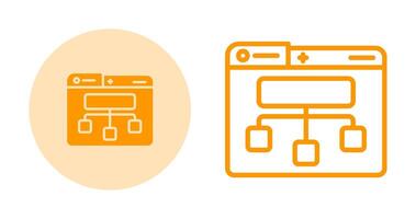 Site Map Vector Icon