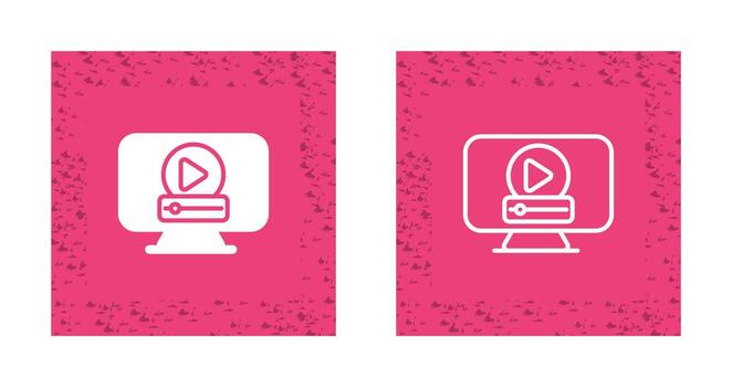 Computer Vector Icon