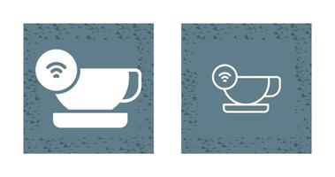 Smart Coffee Mug Vector Icon