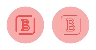 Bold Vector Icon