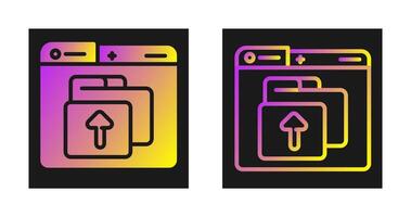 Upload File Vector Icon