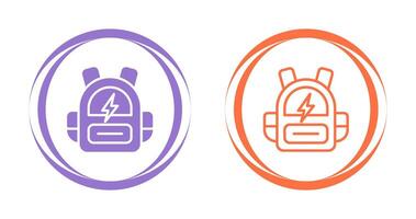 Smart Backpack Vector Icon