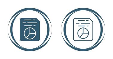 Document Insert Diagram Vector Icon