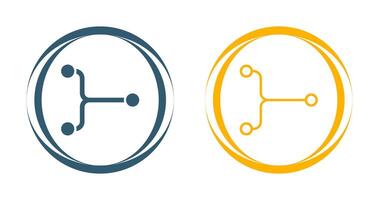 Convergence Vector Icon