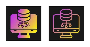 Database Management Vector Icon