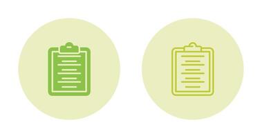 Writing Pad Vector Icon