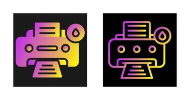 Inkjet Printer Vector Icon