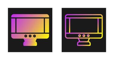 Monitor Vector Icon