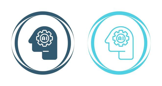 Artificial Intelligence Vector Icon