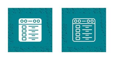 Browser Vector Icon