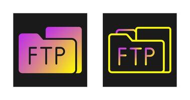 FTP Access Vector Icon