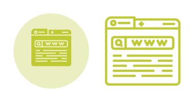 World Wide Web Vector Icon