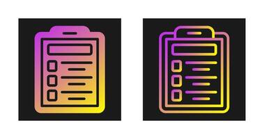 Clipboard Vector Icon