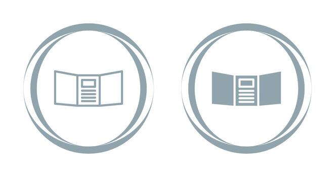 Triptych Vector Icon