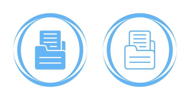 icono de vector de archivo