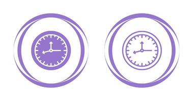 icono de vector de reloj