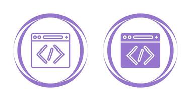 Coding Vector Icon