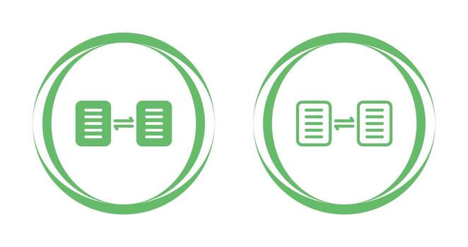 Document Sharing Vector Icon