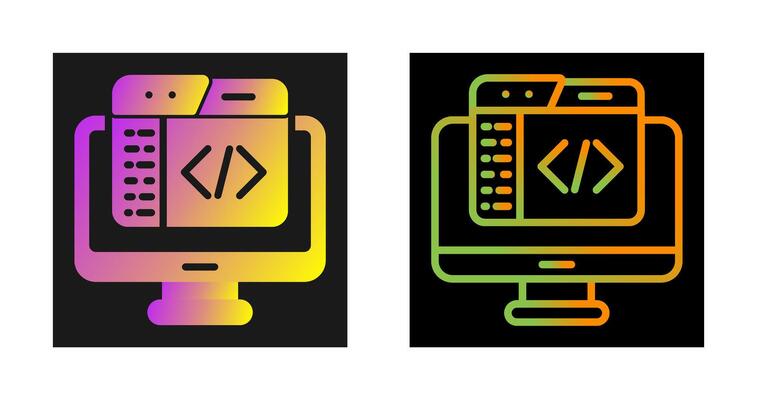 Code Editor Vector Icon
