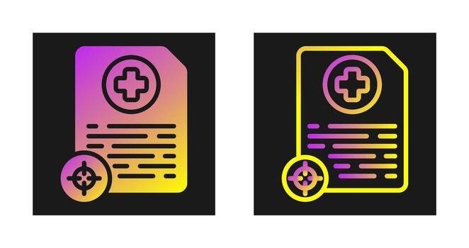 icono de vector de documento