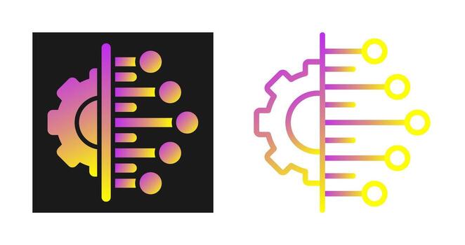 Data Integration Vector Icon