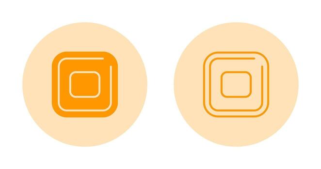 Stop Square Vector Icon