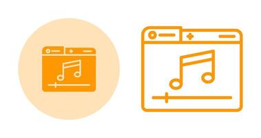 Music Player Vector Icon