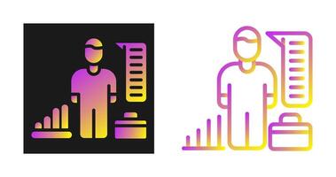 HR Analytics Vector Icon