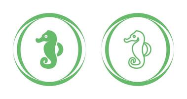 Seahorse Vector Icon