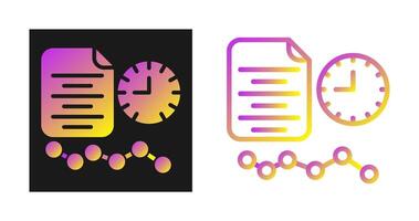 Time Series Analysis Vector Icon