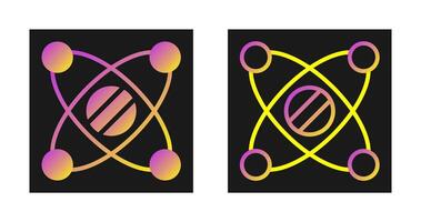 icono de vector de sistema solar