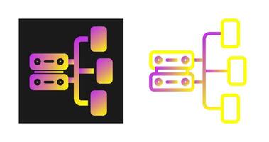 Data Architecture Vector Icon