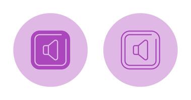 Speaker Square Vector Icon