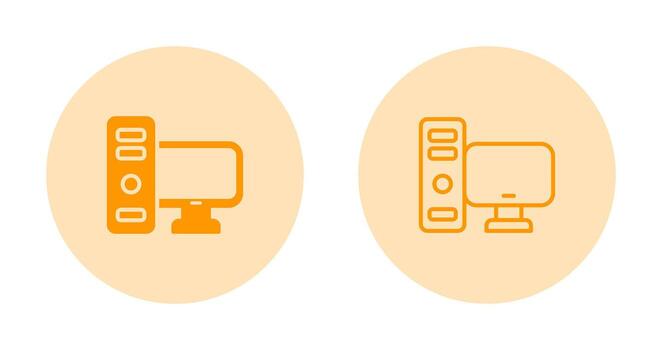 Computer Vector Icon