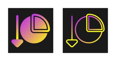 Chart Decreasing Vector Icon