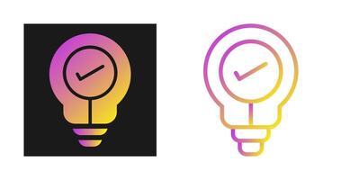 Lightbulb Vector Icon