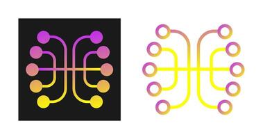 Neural Networks Vector Icon
