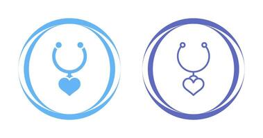 Heart Shaped Locket Vector Icon