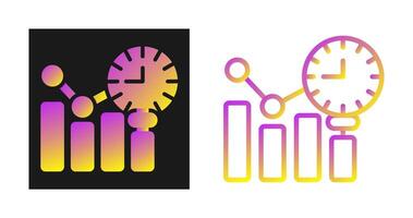 Sales Forecasting Vector Icon