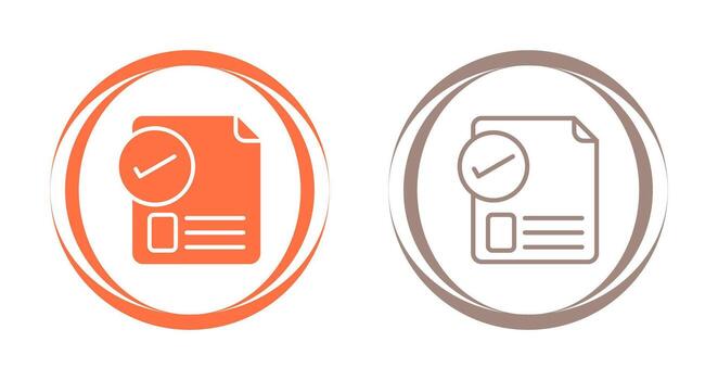 Document Vector Icon