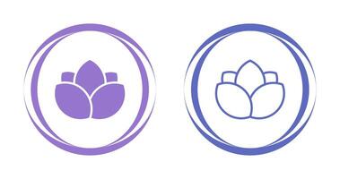 Lotus flower Vector Icon