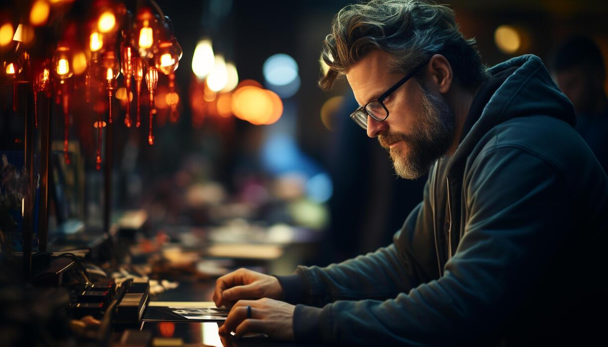 Man Coding Stock Photos, Images and Backgrounds for Free Download