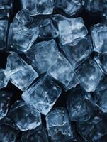 AI generated icecubes background,icecubes texture,icecubes wallpaper,ice helps to feel refreshed and cool water from the icecubes helps the water refresh your life and feel good.ice drinks photo