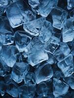 AI generated icecubes background,icecubes texture,icecubes wallpaper,ice helps to feel refreshed and cool water from the icecubes helps the water refresh your life and feel good.ice drinks photo