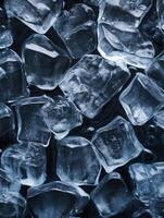 AI generated icecubes background,icecubes texture,icecubes wallpaper,ice helps to feel refreshed and cool water from the icecubes helps the water refresh your life and feel good.ice drinks photo