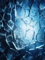 ai generado cubos de hielo fondo,cubitos de hielo textura, cubitos de hielo papel pintado, hielo ayuda a sensación refrescado y frio agua desde el cubos de hielo ayuda el agua actualizar tu vida y sensación bueno.hielo bebidas foto