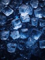 AI generated icecubes background,icecubes texture,icecubes wallpaper,ice helps to feel refreshed and cool water from the icecubes helps the water refresh your life and feel good.ice drinks photo