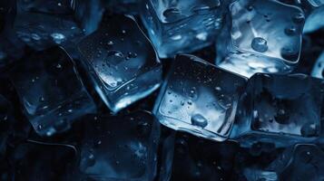 AI generated icecubes background,icecubes texture,icecubes wallpaper,ice helps to feel refreshed and cool water from the icecubes helps the water refresh your life and feel good.ice drinks photo